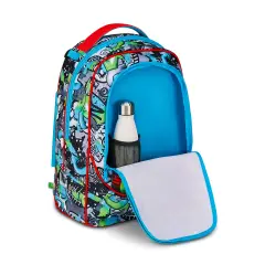 Trolley Scuola SJ Gang Sharky Skate 3WD+ Zaino 3 in 1 - zaini trolley