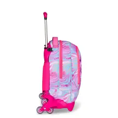Sj Gang Plushy Rabbit Zaino Scuola Trolley Jack-3wd+ - zaini trolley