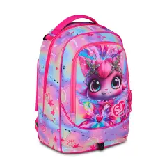 Sj Gang Cat Led Zaino Scuola Trolley Jack-3wd+ - zaini trolley