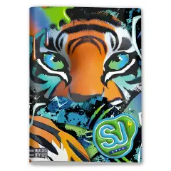 Sj Gang Animals Boy Notebook A4 Maxi 96/100 Row B - Miscellaneous Stationery