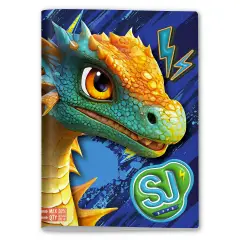Sj Gang Animals Boy Notebook A4 Maxi 96/100 Row B - Miscellaneous Stationery