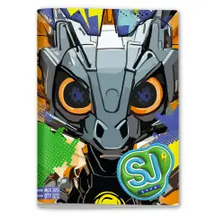 Sj Gang Animals Boy Notebook A4 Maxi 96/100 Row B - Miscellaneous Stationery