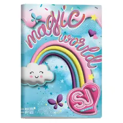 Sj Gang Wondrous Girl Quaderno A4 Maxi 96/100 Rigatura B - Cancelleria varia