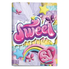 Sj Gang Wondrous Girl Quaderno A4 Maxi 96/100 Rigatura Q - Cancelleria varia