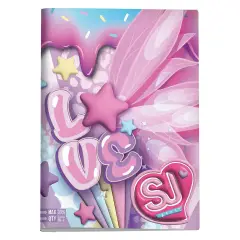 Sj Gang Wondrous Girl Quaderno A4 Maxi 96/100 Rigatura Q - Cancelleria varia
