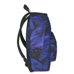 Linea Fantasy Shine Zaino Scuola American Grs Purple Leaves - zaini scuola