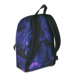 Linea Fantasy Shine Zaino Scuola American Grs Purple Leaves - zaini scuola