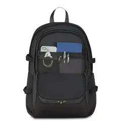 Linea Coated Zaino Scuola Invict-act Plus Grs Jet Black - zaini scuola