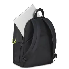 Linea Coated School Backpack Jelek Grs Jet Black - school backpacks