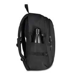Linea Led School Backpack Invict-act Plus Grs Jet Black - school backpacks