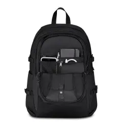 Linea Led School Backpack Invict-act Plus Grs Jet Black - school backpacks