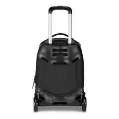 Linea Led Trolley Backpack School Plug Grs Jet Black - trolley backpacks