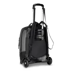 Linea Led Trolley Backpack School Plug Grs Grey Shade - trolley backpacks