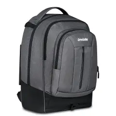 Linea Led Trolley Backpack School Plug Grs Grey Shade - trolley backpacks