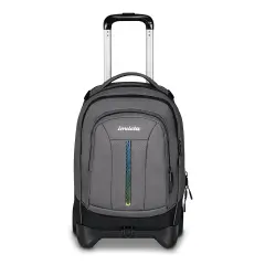 Linea Led Trolley Backpack School Plug Grs Grey Shade - trolley backpacks