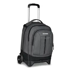 Linea Led Trolley Backpack School Plug Grs Grey Shade - trolley backpacks