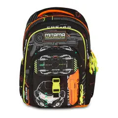 Mitama Backpack Fluo Battle New Plus School 30L Elementary - school backpacks