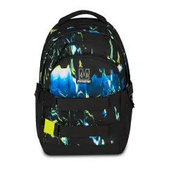 Mitama Zaino Scuola FADE BDBF 30L con Porta USB e Skate - zaini scuola