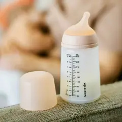 Zero Zero Baby Bottle with Anti-Colic Silicone Teat Medium Flow 270 ml Fair - baby bottles and accessories