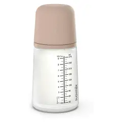 Zero Zero Baby Bottle with Anti-Colic Silicone Teat Medium Flow 270 ml Medium - baby bottles and accessories