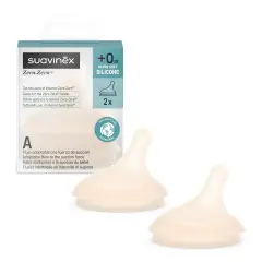 Tettarella Zero Zero Silicone Anticolica Flusso Adattabile (A) 2pz Fair - biberon e accessori