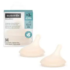 Tettarella Zero Zero Silicone Anticolica Flusso Medio (M) 2pz Fair - biberon e accessori
