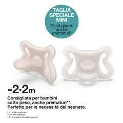 Succhietto Zero Zero Mini In Silicone Per Neonati Prematuri -2m/2m Deep - ciucci