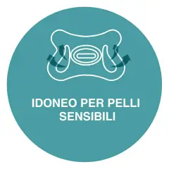 Succhietto Zero Zero In Silicone 0/6M Deep - ciucci