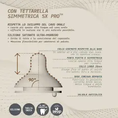 Biberon Wonder In Silicone PA Anticolica 150ml Flusso Lento S Liberty Azzurro - biberon e accessori