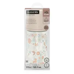 Biberon Wonder Anticolica 270ml Flusso Medio M Liberty Rosa - biberon e accessori