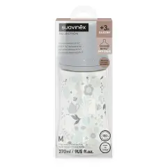 Wonder Silicone Anti-Colic 270ml Medium Flow M Liberty Blue Wonder Baby Bottle - baby bottles and accessories