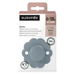 Wonder Succhietto In Silicone 6/18m Blu Lago - Spring Lake - ciucci