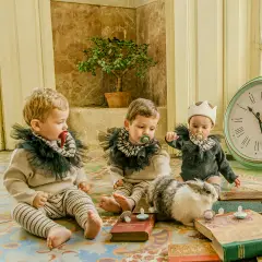 Wonder Clip Ciuccio Con Catenella Champagne - Whitecap Grey - ciucci