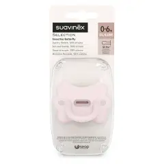 Colour Essence Succhietto In Silicone Butterfly 0/6m Rosa - ciucci