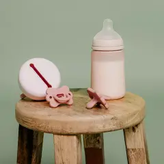 Colour Essence Succhietto In Silicone Butterfly 0/6m Rosa - ciucci