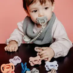 Colour Essence Succhietto In Silicone Butterfly 0/6m Azzurro - ciucci