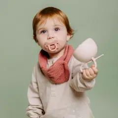 Colour Essence Succhietto In Silicone Butterfly 6/18m Rosa - ciucci