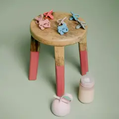 Colour Essence Succhietto In Silicone Butterfly 6/18m Blue - ciucci