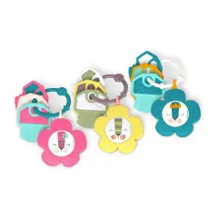 Anello Dentizione Musicale +0m Azzurro - massaggia gengive