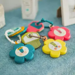 Anello Dentizione Musicale +0m Azzurro - massaggia gengive