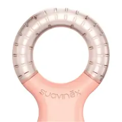 Step 2 +4m Pink Teething Ring - gum massager