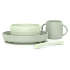 Colour Essence Set Svezzamento In Silicone Verde - pappa