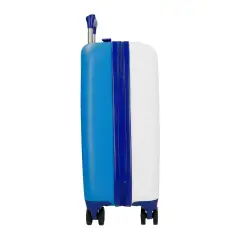 Happy Stitch Trolley Abs 50 Cm 4 Ruote Bianco - regalo e gadget valigeria