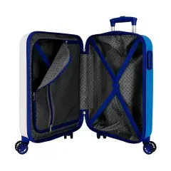 Happy Stitch Trolley Abs 50 Cm 4 Ruote Bianco - regalo e gadget valigeria