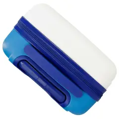 Happy Stitch Trolley Abs 50 Cm 4 Ruote Bianco - regalo e gadget valigeria