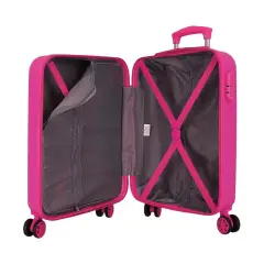 We Love Stitch Trolley Abs 55 Cm 4 Ruote Fuchsia - regalo e gadget valigeria