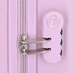 Lovely Stitch Trolley Abs 55 Cm 4 Ruote Lilla - regalo e gadget valigeria