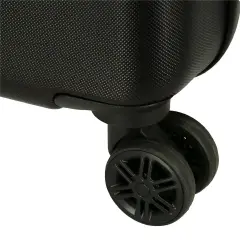 Minnie My Pretty Bow Trolley Abs 55 Cm 4 Ruote Nero - regalo e gadget valigeria