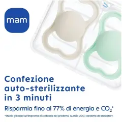 Succhietto Mam Perfect Silicone +16 Mesi Bimba - ciucci