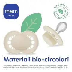 Succhietto Mam Perfect Silicone +6 Mesi Bimbo - ciucci